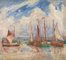 Hafen von Ostende, ca. 1900-04