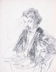 Porträt des Künstlers, Henry de Groux