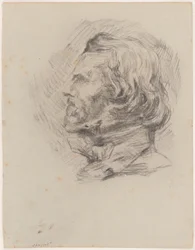 Der Maler Eugène Delacroix