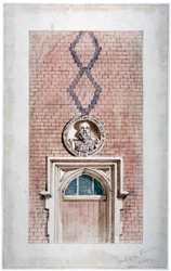 Van Dun Almshouses, Caxton Street, London, 1852