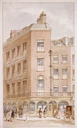 Nr. 103-104 Fleet Street, London, um 1820