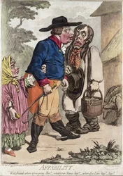 Freundlichkeit, veröffentlicht von Hannah Humphrey im Jahr 1795