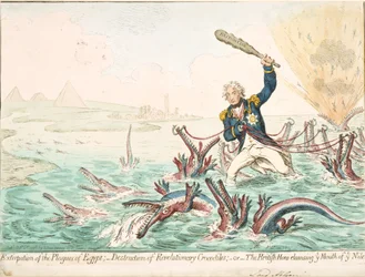 Ausrottung der Plagen Ägyptens, 1798