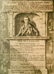 Hier liegen die Überreste der Requisition