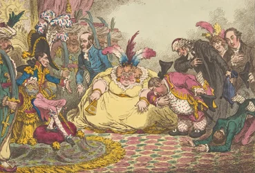 Einführung des Bürgers Volpone und seiner Suite in Paris.-Vide, Der Moniteur