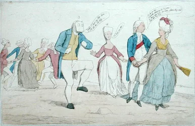 Kürzlich entdeckte Denkmäler auf der Salisbury-Ebene, veröffentlicht von Hannah Humphrey im Jahr 1782
