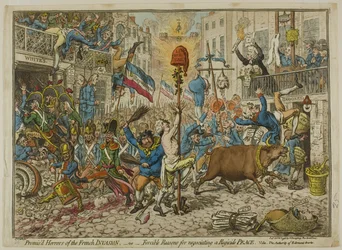 Versprochene Schrecken der französischen Invasion