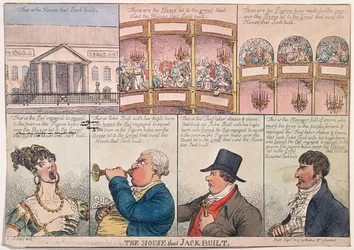 Das Haus, das Jack baute, veröffentlicht von Walker im Jahr 1809