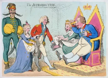 Die Einführung, veröffentlicht von Hannah Humphrey, 1791
