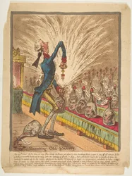 Entkorken von altem Sherry, 10. März 1805