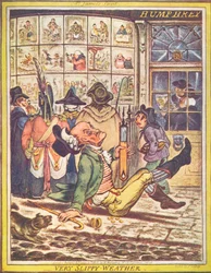 Sehr rutschiges Wetter, 1808