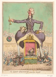 William Pitt spielt das Parlament, 1797
