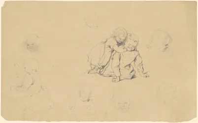 Studien von spielenden Kindern