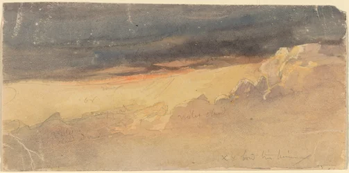 Wolken bei Sonnenaufgang