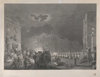 Der Aufruhr in der Broad Street am 7. Juni 1780