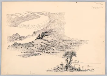 Drei Landschaften, Entwurf für das Washington Board of Trade Dinner, 13. Mai 1908