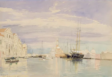 Die Giudecca mit S. Giorgio Maggiore, Venedig