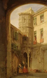 Die Überreste des Palastes von Philippe le Bel