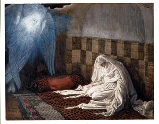 Verkündigung, Illustration für Das Leben Christi, ca. 1886-96