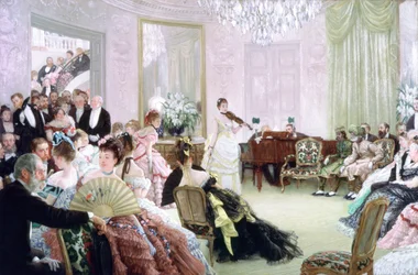 Psst! Das Konzert, um 1875