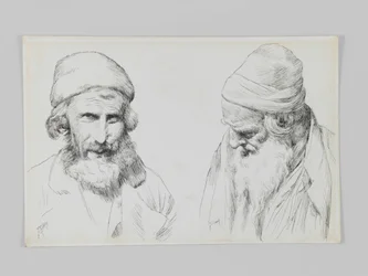 Juden und Jemeniten, Jerusalem, Illustration aus Das Leben unseres Herrn Jesus Christus