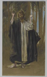 Der heilige Simon, Illustration aus Das Leben unseres Herrn Jesus Christus