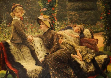 Die Gartenbank, 1882