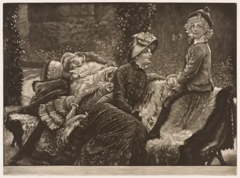 Die Gartenbank, 1883