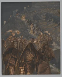 Die Prozession des Judas, Illustration aus Das Leben unseres Herrn Jesus Christus, 1886-94