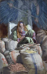 Du Narr, diese Nacht wird deine Seele von dir gefordert, Illustration für Das Leben Christi, ca. 1886-94