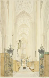 Querhaus von St. Mary Redcliffe, Blick nach Süden