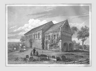 St. Nikolaus Kirche, Barfreston, spätes 19. Jahrhundert