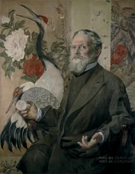 Porträt von Frank Brangwyn (1867-1956)