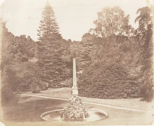 Im Garten. Blenheim, 1853-56