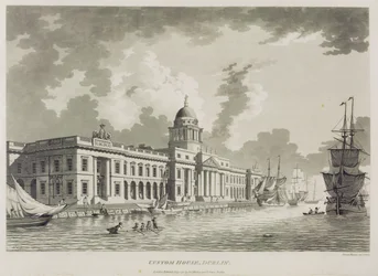 Das Zollhaus, Dublin, 1792