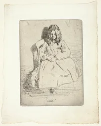 Annie, sitzend