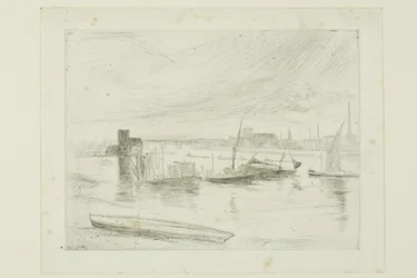 Battersea Morgendämmerung (Cadogan Pier)