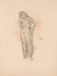 Gekleidete Figur, stehend
