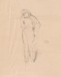 Gehüllte Figur, stehend