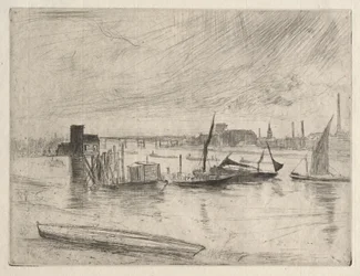 Früher Morgen in Battersea