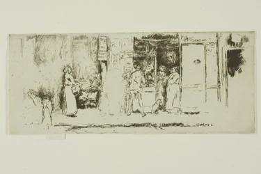 Zeitungsstand, Rue de Seine