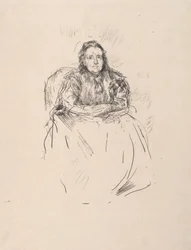Porträtstudie - Frau Phillip