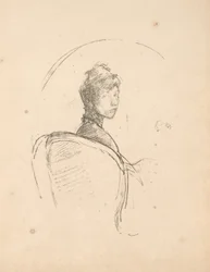 Porträtstudie: Miss Rosalind Birnie Philip