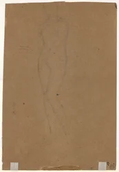 Stehende Figur [verso]