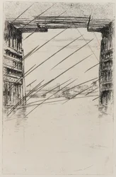 Unter der alten Battersea-Brücke