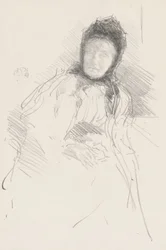 Unvollendete Skizze von Lady Haden