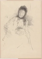 Unvollendete Skizze von Lady Haden