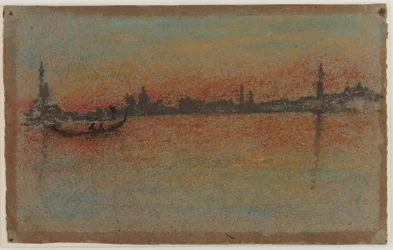 Venedig: Sonnenuntergang am Hafen