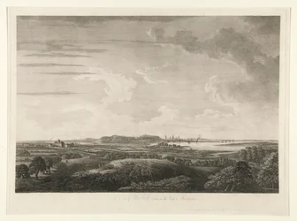 Ansicht von Boston auf dem Weg nach Dorchester