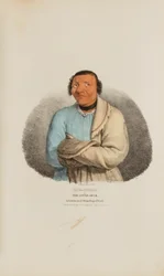 SHE-SHEBA oder Die kleine Ente; Ein berühmter Winnebago-Häuptling, aus dem Aboriginal Portfolio
